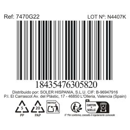 La Mediterranea Fuente Oval Savina 33 x 14.5 cm - Fuente para Servir Comida y Decoración de Mesa (8 Unidades)