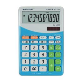 Calculadora Sobremesa Sharp 10 Digitos El-M332 Azul Calculadora Sobremesa Sharp 10 Digitos El-M332 Azul Precio: 14.88999985. SKU: B19M8VHGY2