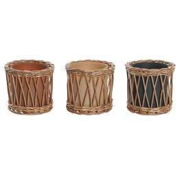 DKD Home Decor Vela Tropical Set 3 Unidades Perfumadas Surtido Colores Beige Gris Terracota 270g 13x12x13cm Cera Ratán Cristal Precio: 35.69000028. SKU: B1KLLYHBX6