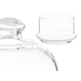 Pasabahce Bombonera Apilable Patisserie 3 Alturas Grande Vidrio Transparente 12x27.5x12cm 3x505ml (Set de 6)