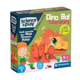 Juego construcción dino bot triceratops.fácil de montar gracias a las herramientas incluidas 20x20x6 cm