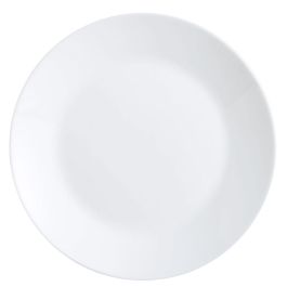 Plato Llano Luminarc Zelie Blanco Vidrio Ø 25 cm (12 Unidades)