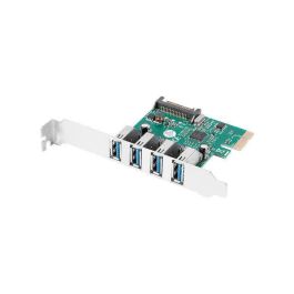 Lanberg PCE-US3-004 Tarjeta PCIe a USB 3.2 Gen 1 (3.1 Gen 1) con 4 Puertos Tipo A, Ancho de Banda 5 Gbit/s Precio: 17.95000031. SKU: B175CNJHS9