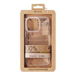 Muvit Funda Recycletek para Apple iPhone 13 - Ecológica y Reciclable