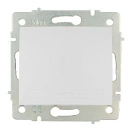 Solera ERP02QC Conmutador/Interruptor 10AX 250V 83x81mm Serie Europa Blanco Empotrar Precio: 4.79000038. SKU: S7906881