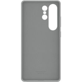 Samsung EF-VS938 Funda Kindsuit para Galaxy S25 Ultra, Protección contra Caídas y Rayones, Imitación Piel, Gris