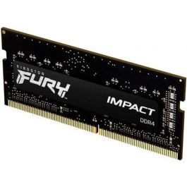 Kingston Technology FURY Impact módulo de memoria 8 GB 1 x 8 GB DDR4 3200 MHz Kingston Technology FURY Impact módulo de memoria 8 GB 1 x 8 GB DDR4 3200 MHz
