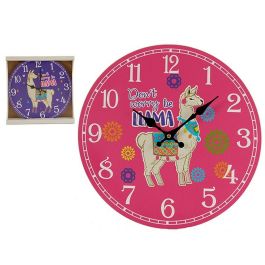Reloj de Pared Gift Decor Llama Precio: 12.89000053. SKU: B17JYLALH6