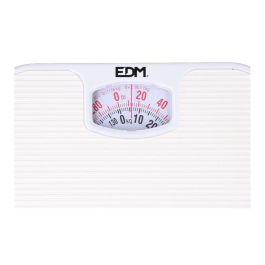 Báscula Analógica EDM 07617 Polipropileno 130 Kg 26 x 24 x 4 cm 24 x 26 x 4 cm Báscula Analógica EDM 07617 Polipropileno 130 Kg 26 x 24 x 4 cm 24 x 26 x 4 cm