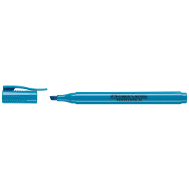 Faber Castell Rotulador Textliner 38 Fluorescente Azul Trazo 1/5 mm