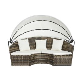 Sillon Terraza Y Jardin DKD Home Decor Beige 87 x 65 x 90 cm