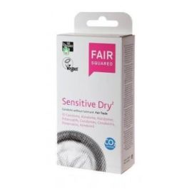 FAIR SQUARED Preservativos Sensitive Dry 10 Uds. Látex Natural, Comercio Justo, Veganos 52mm Precio: 9.5000004. SKU: B1ENAC5CDQ