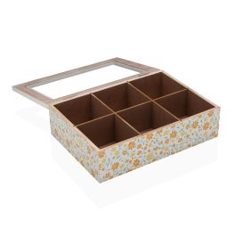 Caja Te Madera Clivia Versa 17X7CM (2 Unidades) Caja Te Madera Clivia Versa 17X7CM (2 Unidades)