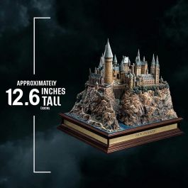 The Noble Collection Replica Escultura Hogwarts Harry Potter Pintada a Mano Increíblemente Detallada Base Madera Películas