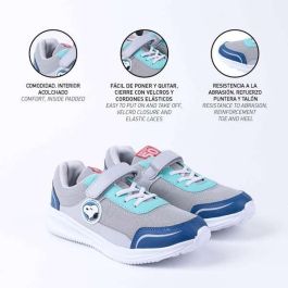 Cerdá Zapatillas Deportivas Infantiles Snoopy con Suela Ligera EVA, Talla 35 Color Gris. Para Niños desde 3 Años.