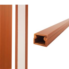 Edm Mini canal adhesiva PVC 10 x 10 mm madera oscura 2 m Precio: 1.79000019. SKU: B1KLD2X48L