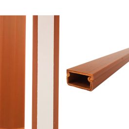 Edm Mini canal adhesiva PVC madera oscura 19x11 mm 2 m Precio: 1.99712436. SKU: B13YVMLB42