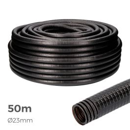 Tupersa Ferroplast para exterior PVC, corrugado, 23mm interior m-32 exterior, negro Precio: 1.49999949. SKU: B1GYM5WC2W