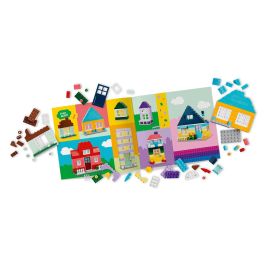 LEGO 11035 Casas Creativas Clásicas, Juguete para Niños y Niñas a Partir de 4 Años, Ladrillos para Construir