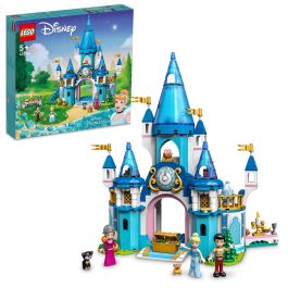 Castillo Cenicienta Y Príncipe Disney Princess 43206 Lego