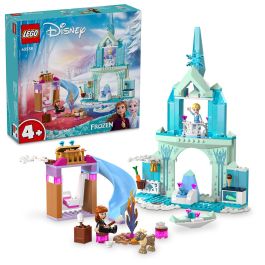 LEGO 43238 Disney Princess Castillo de Hielo de Elsa, Juguete de Princesa Frozen, 2 Figuras de Animales Precio: 68.3650001815. SKU: B1DTQ7S3ZF