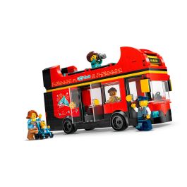 Autobús Turístico Rojo Dos Plantas Lego City 60407 Lego