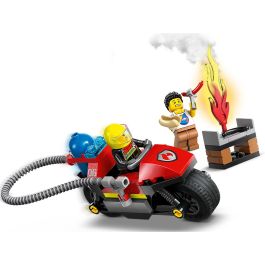 Moto De Rescate De Bomberos Lego City 60410 Lego
