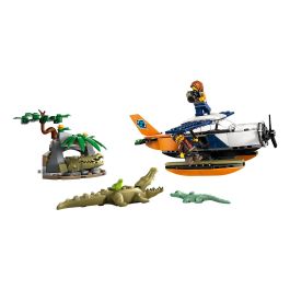 Juego de construccion exploradores de la jungla: hidroavión lego city