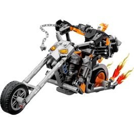Meca Y Moto Motorista Fantasma Super Heroes 76245 Lego