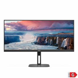 AOC CU34V5C/BK Monitor Curvo VA 34" WQHD (3440x1440) 100Hz 4ms USB-C HDMI DP Altavoces Negro