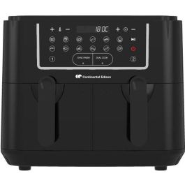 Freidora de aire sin aceite CONTINENTAL EDISON - RFRSH24002CB - 9 L - Bandejas dobles - 2400W - Negra Freidora de aire sin aceite CONTINENTAL EDISON - RFRSH24002CB - 9 L - Bandejas dobles - 2400W - Negra