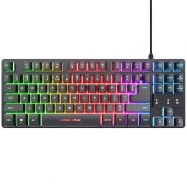 Trust Teclado GXT794 3-en-1 Bundle Español - Compacto TKL, Ratón Inalámbrico con Iluminación y Alfombrilla Trust Teclado GXT794 3-en-1 Bundle Español - Compacto TKL, Ratón Inalámbrico con Iluminación y Alfombrilla