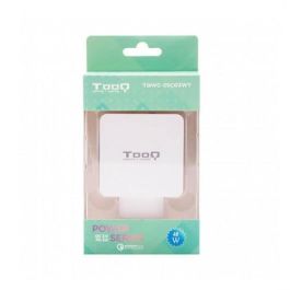 TOOQ Cargador Doble USB Tipo C PD y USB A QC3.0 48W - TQWC-2SC03WT TOOQ Cargador Doble USB Tipo C PD y USB A QC3.0 48W - TQWC-2SC03WT