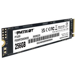 Patriot M.2 256GB P320 PCIe 3.0 2200MB/s Lectura 1200MB/s Escritura NVMe 2280 PE996