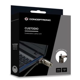 Cable Seguridad Portatiles 1.8M Conceptronic Cable Seguridad Portatiles 1.8M Conceptronic