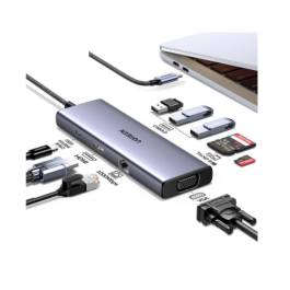 UGREEN Hub USB-C 6-en-1 UG15600 con 4K HDMI, USB 3.0, Ethernet Gigabit, 10000 Mbit/s Precio: 315.59000022. SKU: B1F6V3FG9Z