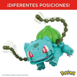 Mega Construx Gvk83 Pokémon Bulbasaur Figura Construible Articulada 175 Bloques +10cm Efectos Batalla Tipo Planta +9 Años Mega Construx Gvk83 Pokémon Bulbasaur Figura Construible Articulada 175 Bloques +10cm Efectos Batalla Tipo Planta +9 Años