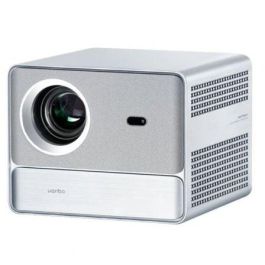 Wanbo DAVINCI 1P SV V2 Proyector Portátil DaVinci 1 Pro Full HD 1080P 600 ANSI Lúmenes Google TV Asistente Enfoque Auto WiFi 5G Bluetooth HDMI USB Plata