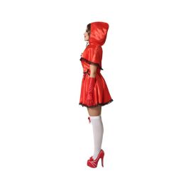 Disfraz de Caperucita Roja Sexy para Mujer Adulto - Fantasía, 2 Piezas, Tallas XS-S