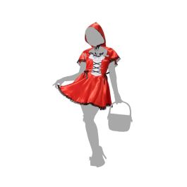 Disfraz de Caperucita Roja Sexy para Mujer Adulto - Fantasía, 2 Piezas, Tallas XS-S