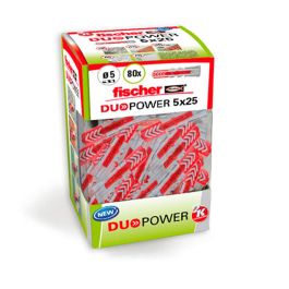 Fischer Taco Duopower Ø5 x 25 mm, Caja 80 uds - 536385 Precio: 5.68999959. SKU: S7913082