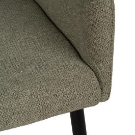 Silla Verde Tejido-Metal Contract 48 X 62 X 88 cm