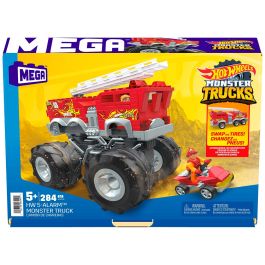 Mega Construx Monster Trucks Camion De Bomberos Hhd19 Mattel