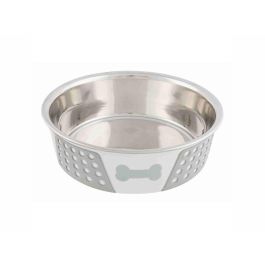 Comedero para Mascotas Trixie Azul Blanco Gris Silicona Acero Inoxidable 1,4 L Precio: 14.49999991. SKU: B1BMLC7JSS