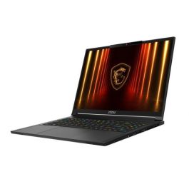 MSI A3XWJG-038ES Portátil Gaming Stealth A16 AI+ Copilot+ PC, AMD Ryzen AI 9 HX 370, 16" QHD+ OLED, 64GB RAM, 1TB SSD, RTX 5090, Windows 11, Negro