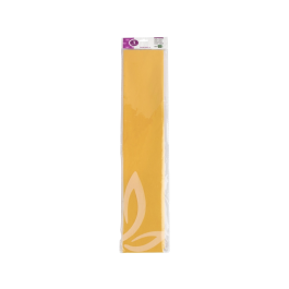 Liderpapel Papel Crespón Amarillo Oro 50 cm x 2.5 m 34 g/m2