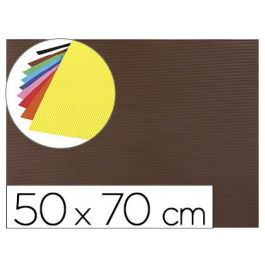 Goma Eva Ondulada Liderpapel 50x70 cm 2,2 mm De Espesor Marron 10 unidades Precio: 21.49999995. SKU: B1AWLFLEKM