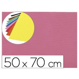 Goma Eva Ondulada Liderpapel 50x70 cm 2,2 mm De Espesor Rosa 10 unidades