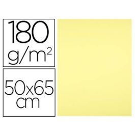 Cartulina Liderpapel 50x65 cm 180 gr Amarillo Medio Unidad 125 unidades