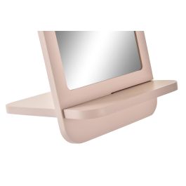 DKD Home Decor Espejo Decorativo Urban de Mdf y Cristal Blanco Rosa Palo, Medidas 15x15x24 cm, Desmontable, Lote de 4 Unidades DKD Home Decor Espejo Decorativo Urban de Mdf y Cristal Blanco Rosa Palo, Medidas 15x15x24 cm, Desmontable, Lote de 4 Unidades